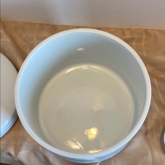 1987 FTDA glass heart bouquet trinket box with lid - Picture 5 of 10